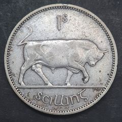 Ireland 1942 Silver Shilling Coin