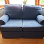 Blue Sofa Image 4