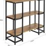 Console Table industrial brown  style Image 2