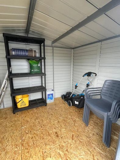 Alpine 10x8 Steel Garden Sheds