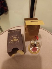 Branded Disney glass christmas bauble