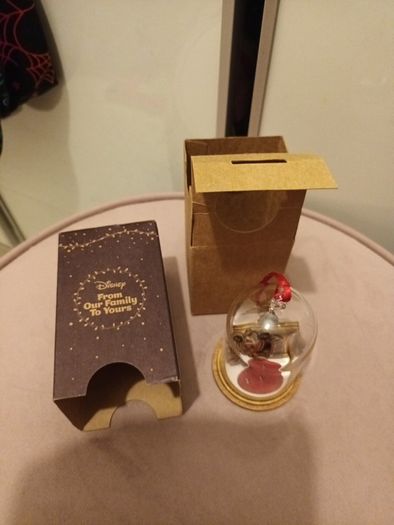 Branded Disney glass christmas bauble
