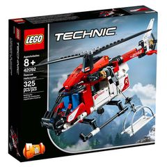 Lego Technic 42092: Rescue Helicopter (2019) 100% Complete W/BOX