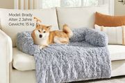 Dog Bed Plush 110 x 95 x 18 cm Size XL