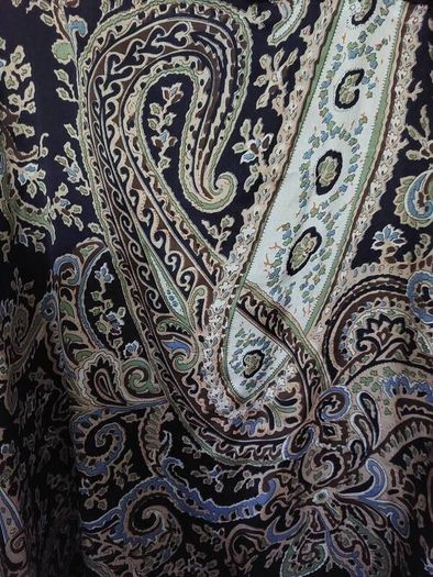 Black paisley dress from Paula and John (free post)