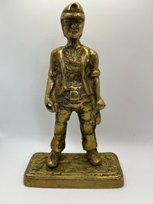Solid Brass Figurine