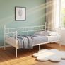 Metal Day Bed White Image 3
