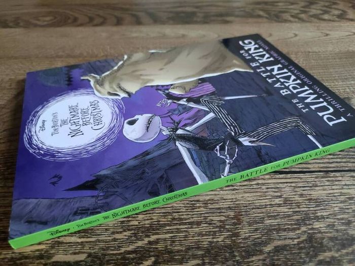 Disney Tim Burton's The Nightmare Before Christmas: The Battle For Pumpkin King, comic book, Age 6+