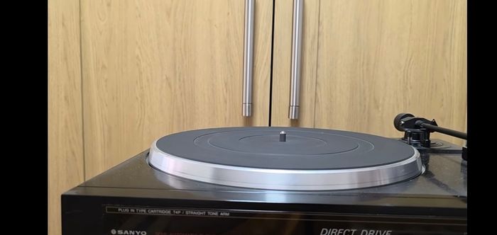 sanyo hifi stereo record player radio speakers