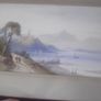 a lovely antique itailan wtwercolor painting by frank catano Image 3