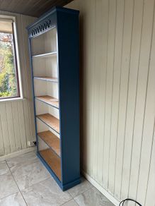 Solid pine bookcase