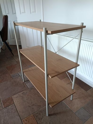 3 tier shelving unit 80 x 35 x 90 cm