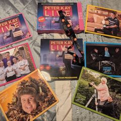 Limited Edition Peter Kay Bundle, Placemats, Tour Programme, VIP Lanyard