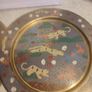 Set Of 2 Light Brass Safari Hanging Wall Plates. Image 3