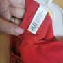 Red cequined dress 8-9y Image 3