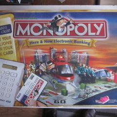 Monopoly Here and Now Electronic Banking Board Game Special Irish Edition Hasbro 2006