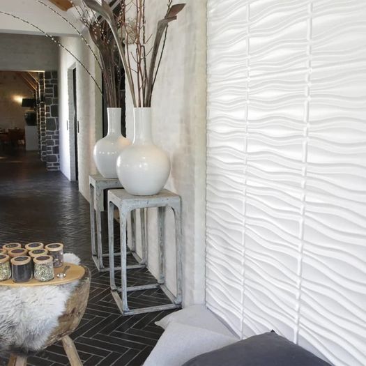 WallArt 24 pcs 3D Wall Panels GA-WA14 Flows