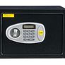 Medium Digital Safe, Steel Construction, LCD Display, Steel Locking Bolts, Emergency Override Key, Wall And Floor Fixings, 16 Litre Capacity 25 x 35 x 25 cm, Home Office Safe (FREE POSTAGE) Image 2