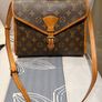 Louis Vuitton Bel Air Vintage Top handle bag Authentic Image 5