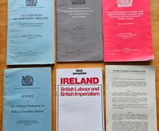 Northern Ireland X 6 Rare Books And Booklets On The Troubles In Northern Ireland. All In Good Condition. See Photos For Same.