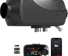 12V 24V 8KW Diesel Air Heater with Bluetooth App Remote Control for Car RV Van Caravan and Camping