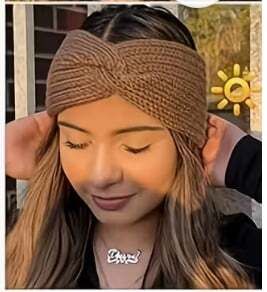 Brand new Khaki Warm Headband one size Free post