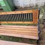 Cast iron garden bench x2 Image 6