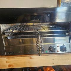 commercial double grill