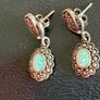 silver earrings Image 2