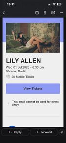 Lily Allen Tickets