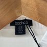 Boohoo oversized shimmer feather shirt size 10 Image 6