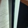 LED Bathroom Mirror 50x70cm Antifog Defogger Black Frame Image 6