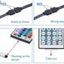 SMD 3528 RGB LED Strip with Remote Controller and Power Adapter Image 7