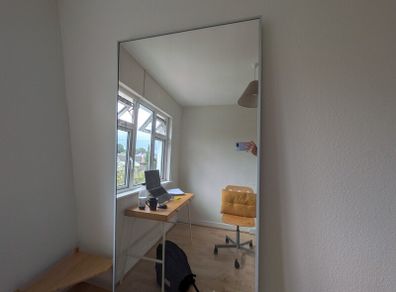 Large mirror