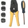 Crimping Pliers with 5 Interchangeable Inserts Plus Screwdriver Image 3