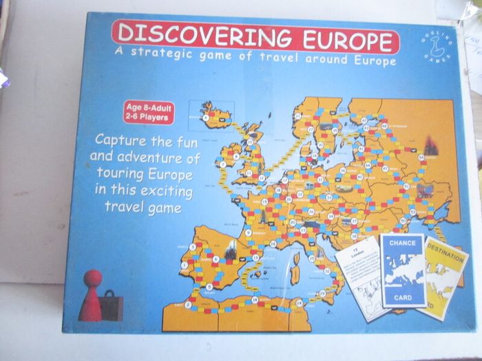 Discovering Europe Board Game