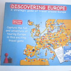 Discovering Europe Board Game