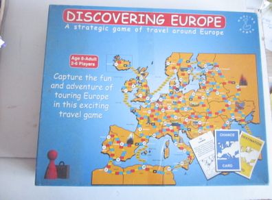 Discovering Europe Board Game