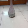 Tall Glass  Bottle Shaped Vase / Ornament. Image 3