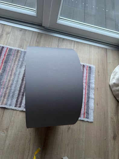 grey lamp shade