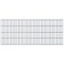 2D Garden Fence Panels 2.008x0.83 m 6 m (Total Length) Grey Image 2
