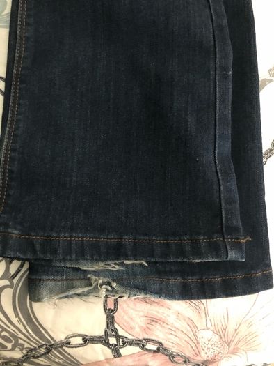 Size 10 blue bootleg jeans