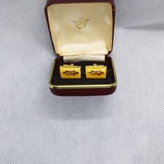 Vintage Enamelled Cufflinks