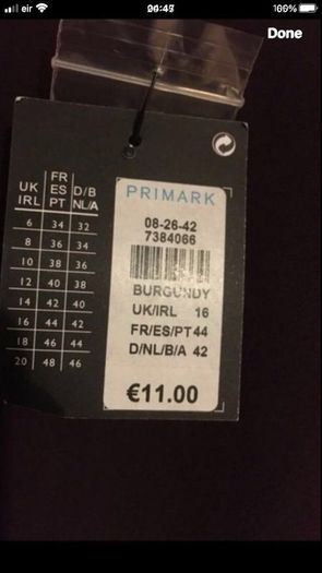 Ladies BNWT top size 16