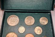 Ireland 1964 Coin Set Half Crown to Farthing Superb Condition Coins in Original Holder
