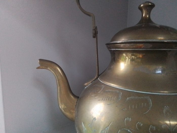 Large brass Kettle/ Teapot
