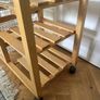 Bamboo Kitchen Trolley Image 8