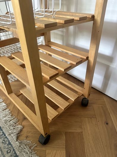 Bamboo Kitchen Trolley