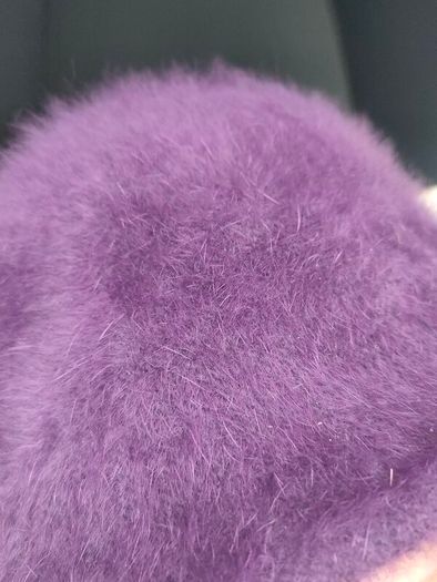 Vintage Italian Angora Fur Hat