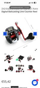 electric screen baitcaster